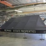 Custom awning for RE/MAX Estate Properties