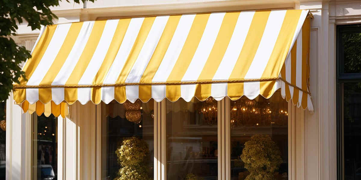 do window awnings reduce heat